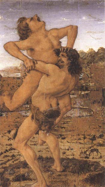 Antonio del Pollaiolo Hercules and Antaeus